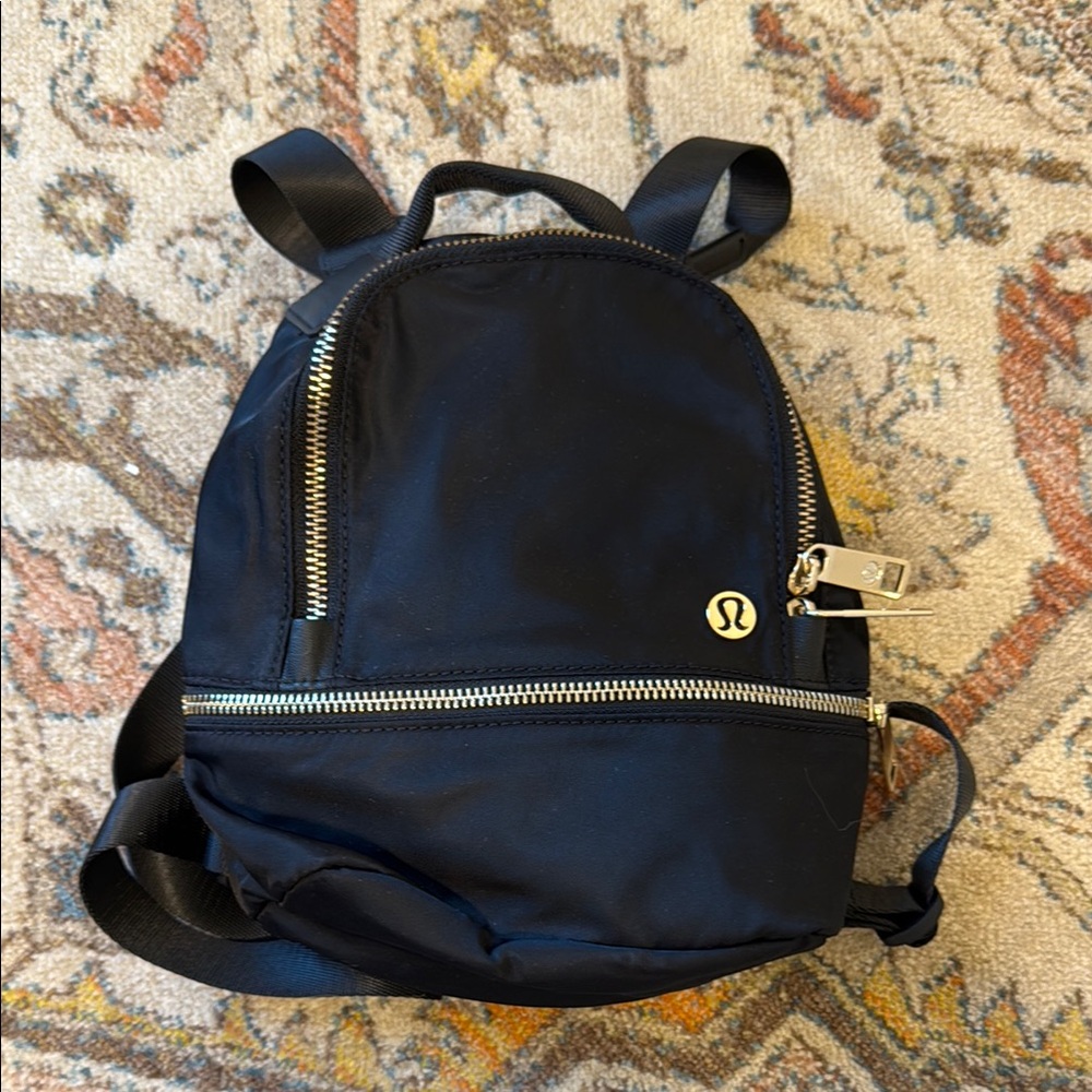 Lululemon Black Mini Backpack